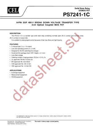 PS7241-1C-A datasheet  