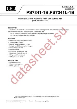 PS7341L-1B-E3-A datasheet  