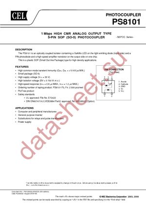 PS8101-F3-K-A datasheet  