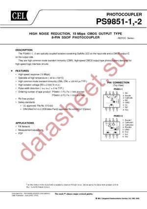 PS9851-2-F3-AX datasheet  