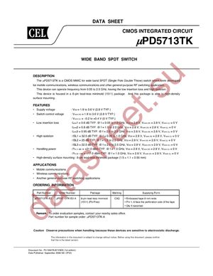 UPD5713TK-E2-A datasheet  