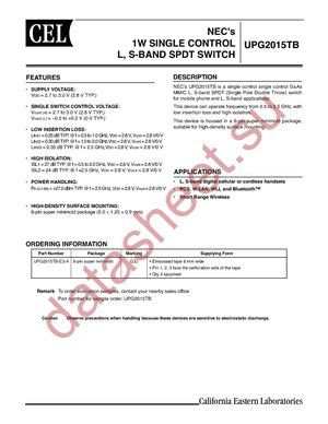 UPG2015TB-A datasheet  