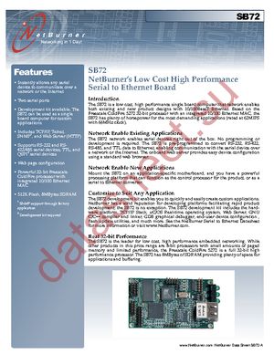 SB72-EX-100CL datasheet  