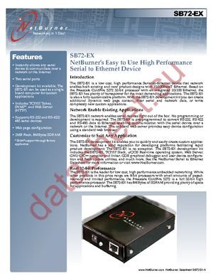 SB72-EX-100CR datasheet  
