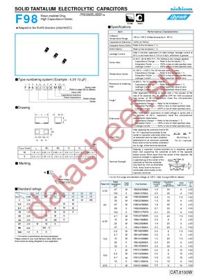 F921V104MAA datasheet  