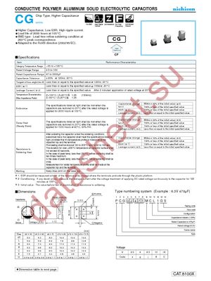 PCG0G272MCL1GS datasheet  