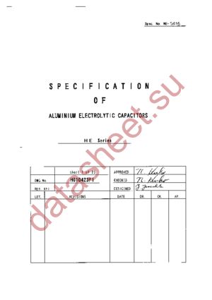 UHE2A821MHT datasheet  