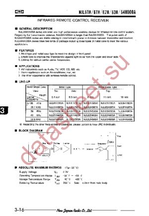 NJL61H300A datasheet  