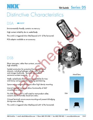 DSA01 datasheet  