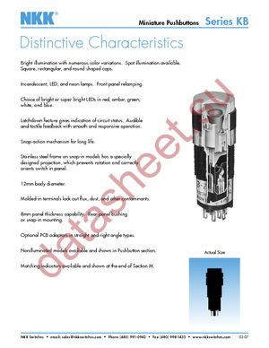 KB15CKW01-05-FF-RO datasheet  