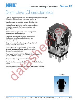 LB15CKW01-5F12-JF-RO datasheet  