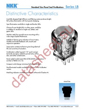 LB15WGW01-5C-JB datasheet  