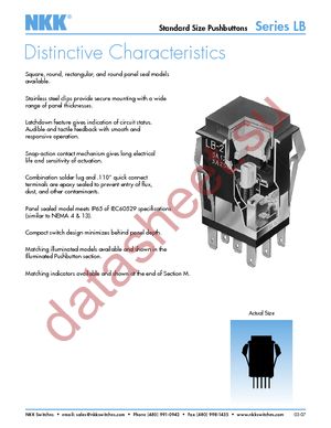 LB26RKW01 datasheet  