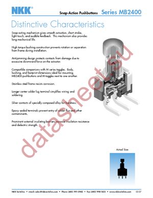 MB2411A1W01-FA datasheet  