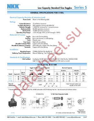 S114 datasheet  