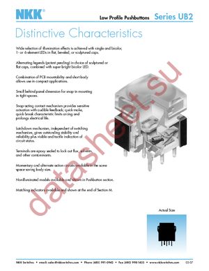 UB215SKG036F-1JB datasheet  