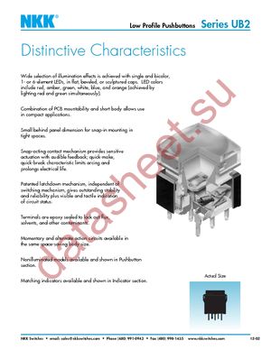 UB226KKW015C-1JC datasheet  