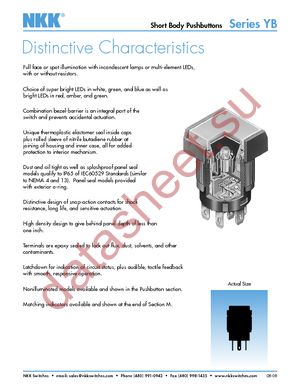 YB15RKW01-BB-RO datasheet  