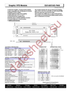 GU140X16G-7003 datasheet  