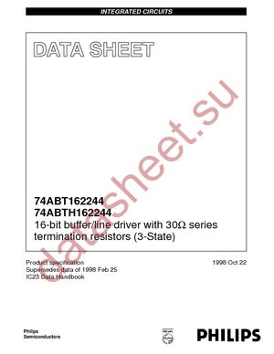 74ABT162244DL-T datasheet  
