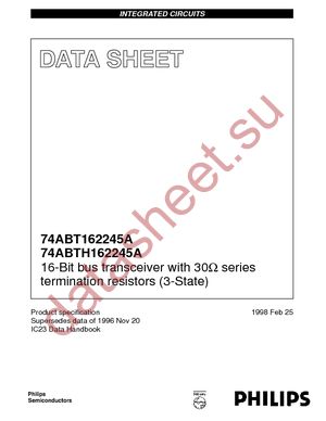 74ABT162245ADL-T datasheet  