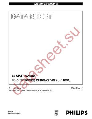 74ABT16240ADG-T datasheet  