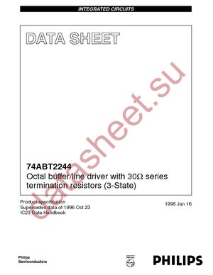 74ABT2244D-T datasheet  