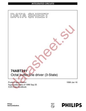 74ABT241D-T datasheet  