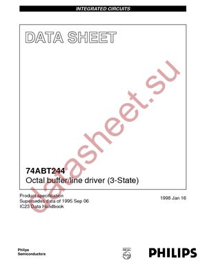 74ABT244DB datasheet  