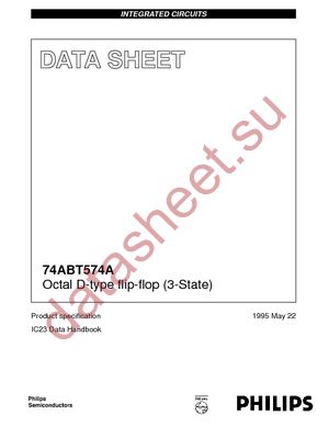74ABT574AD-T datasheet  