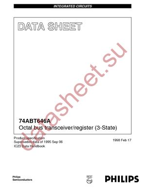 74ABT646ADB-T datasheet  