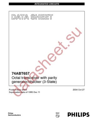 74ABT657DB-T datasheet  