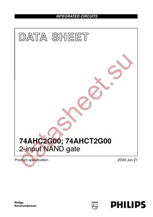 74AHC2G00DC-G datasheet  