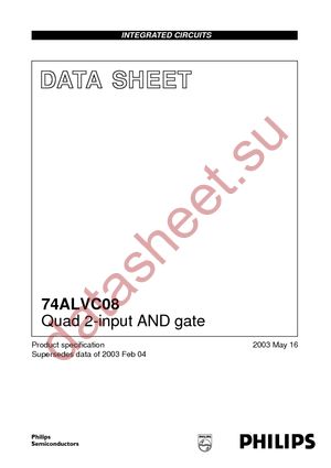 74ALVC08BQ-G datasheet  