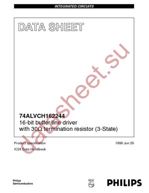 74ALVCH162244DL-T datasheet  