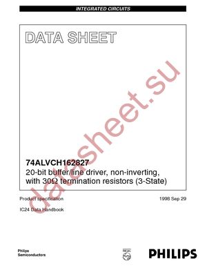 74ALVCH162827DG-T datasheet  