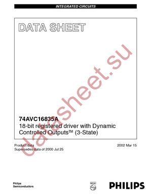 74AVC16835ADG-T datasheet  
