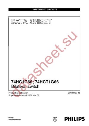 74HC1G66GV datasheet  