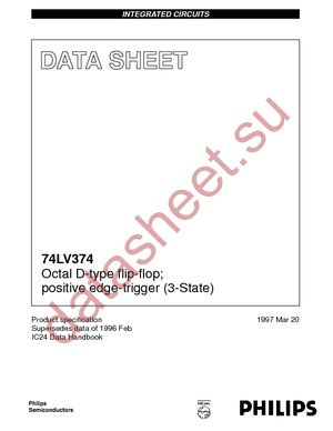 74LV374DB-T datasheet  