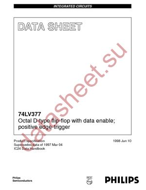 74LV377DB-T datasheet  