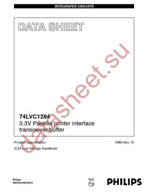74LVC1284D datasheet  