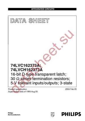 74LVC162373ADGG-T datasheet  