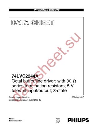 74LVC2244ADB-T datasheet  