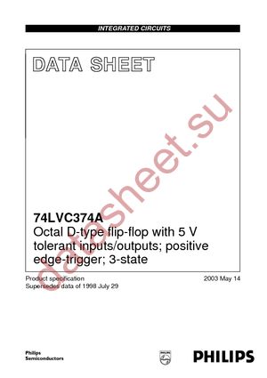 74LVC374AD-T datasheet  