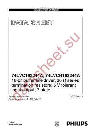 74LVCH162244ADL-T datasheet  