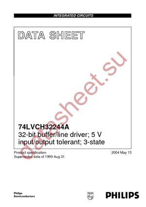 74LVCH32244AEC-S datasheet  