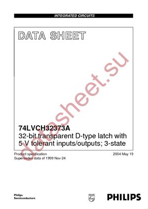 74LVCH32373AEC-S datasheet  