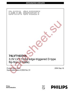 74LVT16374ADG-T datasheet  