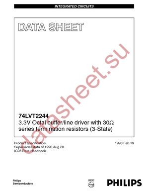 74LVT2244D-T datasheet  