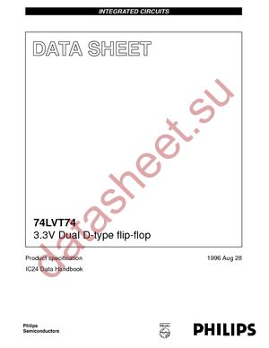 74LVT74D-T datasheet  